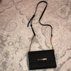 Michael Kors small black cross body